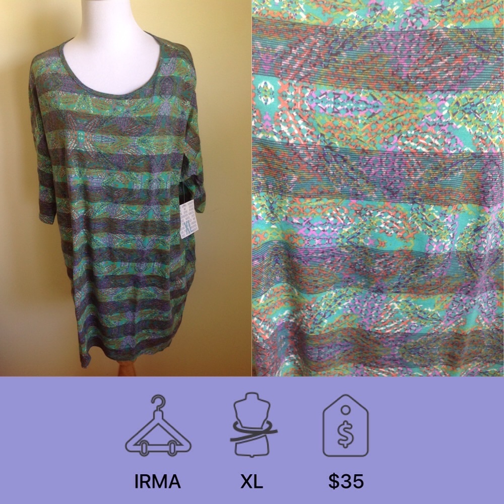 XL Lularoe Irma NWT